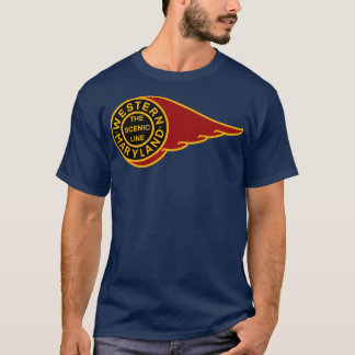 T-shirt Chemin de fer Western Maryland