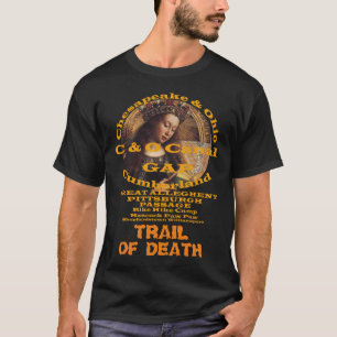T-shirt Chemin de halage du canal HG FV C Great Allegheny