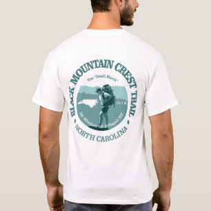 T-shirt Chemin de la crête noire (T)