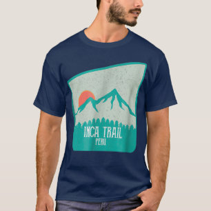 T-shirt Chemin de l'Inca Pérou Machu Picchu Randonnée Camp
