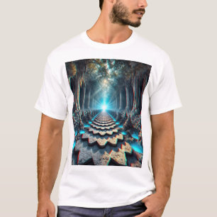T-shirt Chemin de l'Infinité : La descente de la grotte de