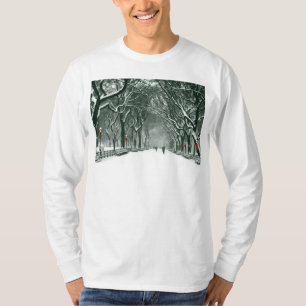 T-shirt Chemin de neige de Central Park