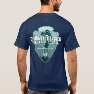 T-shirt Chemin de Randonnée du glacier Grinnell (flèche T)