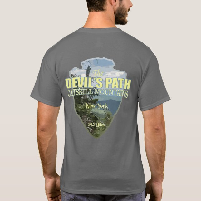 T-shirt Chemin des démons (flèche) (Dos)