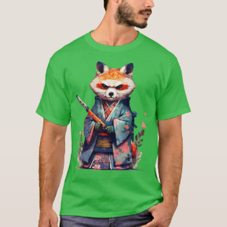 T-shirt Chemin du Panda rouge