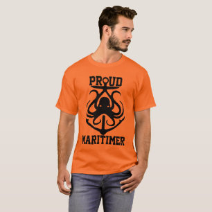 T-shirt Chemin du phare de pieuvre de Maritimer Fière
