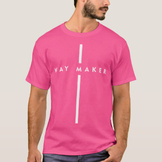 T-shirt Chemin Maker Jésus Croix Foi chrétienne Hommes Fem