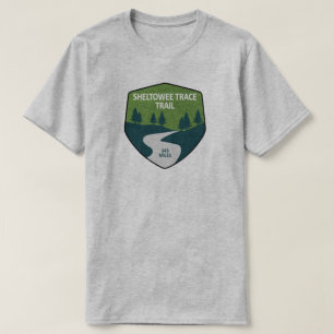T-shirt Chemin Sheltowee Trace Kentucky Tennessee