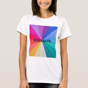 T-SHIRT CHEMINÉE DE COULEURS CHEMISE FEMME ÉVASÉE DÉGAGÉE