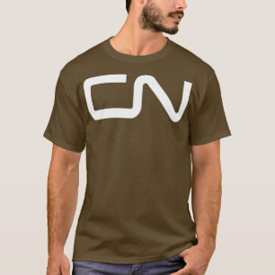 T-shirt Chemins de fer nationaux du Canada vintage