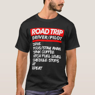 T-shirt Chemins De Route Famille Chemises Drôle Vacances É
