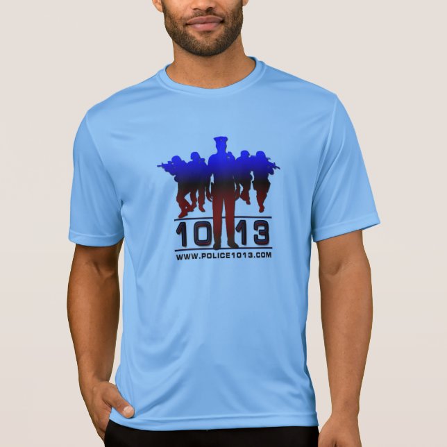 T-shirt Chemise 1013 d'Adidas de police (Devant)