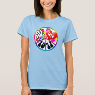T-shirt Chemise 1971 d'amour de paix