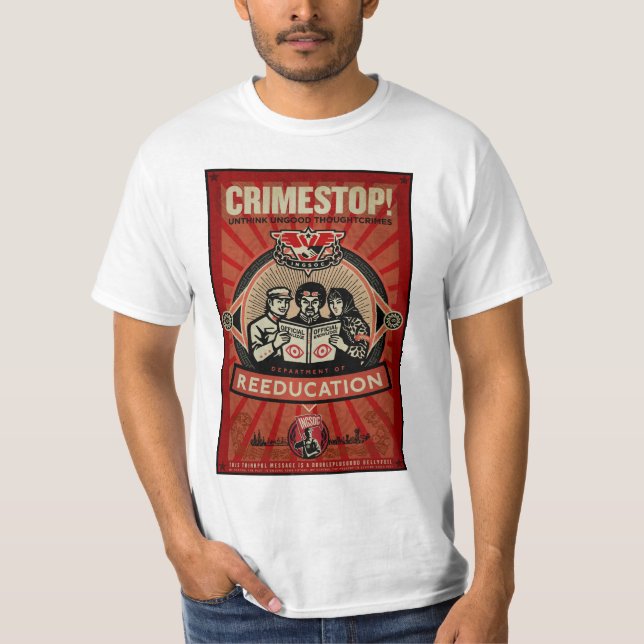 T-shirt Chemise 1984 d'INGSOC Proaganda (Devant)