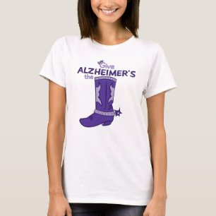 T-shirt Chemise #1 de botte d'Alzheimers