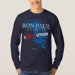 T-shirt Chemise 2012 de révolution de Ron Paul