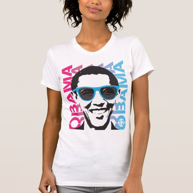 T-shirt Chemise 2012 d'Obama (Devant)