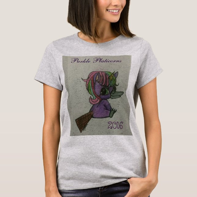 T-shirt Chemise 2016 d'équipe de PurklePlaticorns (Devant)
