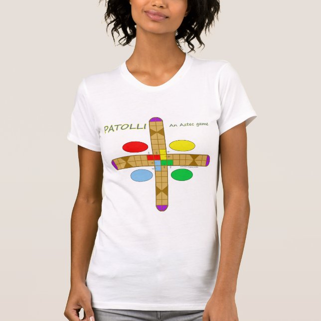 T-shirt Chemise 2 de jeu de Patolli (Devant)