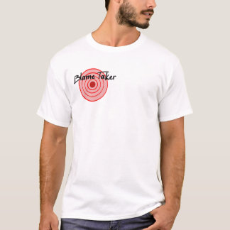T-shirt Chemise 2 de preneur de blâme dégrossie (de cible