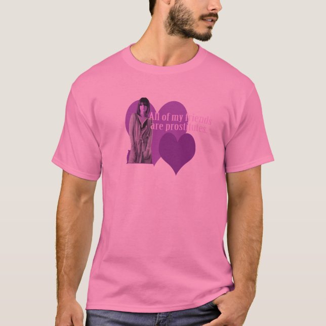 T-shirt Chemise 2 de prostituée (Devant)
