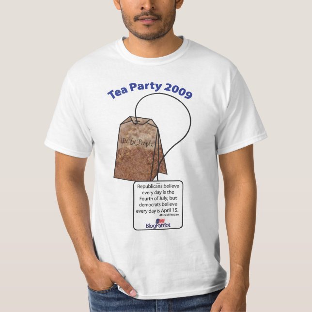 T-shirt Chemise #2 de thé de Reagan (Devant)