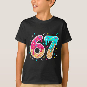 T-shirt Chemise 67 Baseball Mode de vie 101 Vêtements Jeun