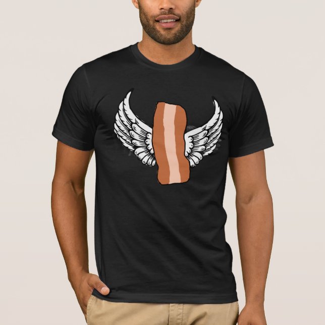 T-shirt Chemise à ailes de lard (Devant)