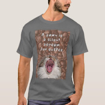 Chemise à café amusant