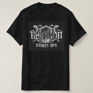 T-shirt Chemise à crâne de serpent gothique Metal Rebellio