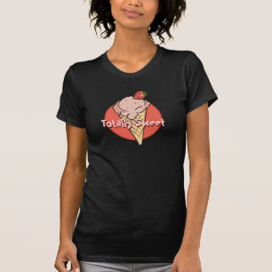 T-shirt Chemise à crème glacée fraise