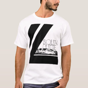 T-shirt Chemise à deux lignes de butte du sud