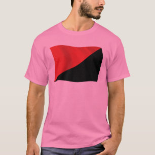 T-shirt Chemise à drapeau anarcho-syndicaliste