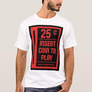 T-shirt Chemise à fente Retro Arcade