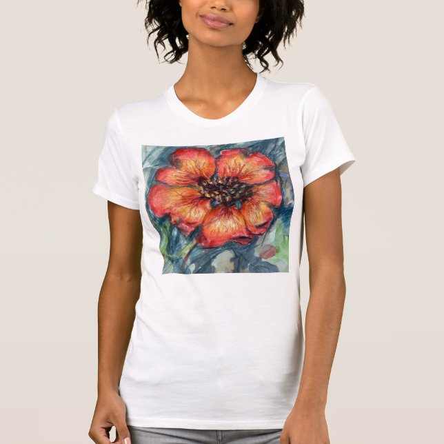 T-shirt Chemise à huile de cendres du Népal (Devant)