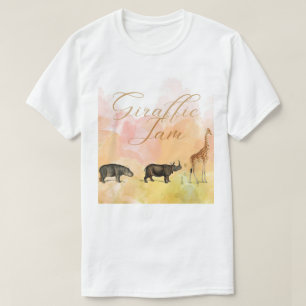 T-shirt Chemise à la confiture de girafe