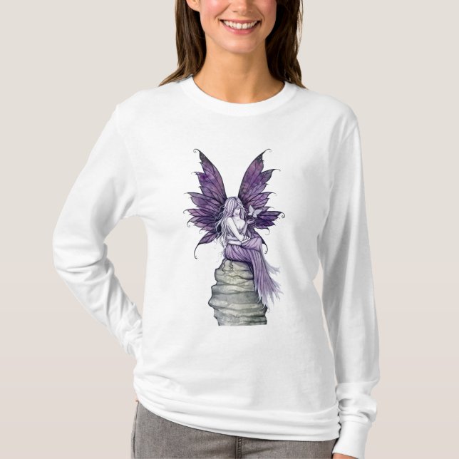T-shirt Chemise à la fée et aux papillons (Devant)