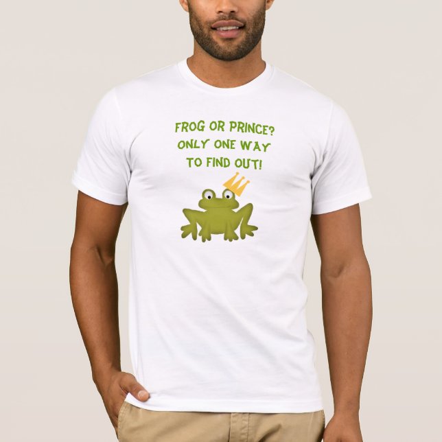 T-shirt Chemise À La Grenouille Ou Au Prince (Devant)