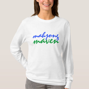 T-shirt chemise à la mode vert-bleu de joueurs de virtuose