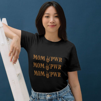 T-shirt Chemise à main MOM PWR - Rocher d'Halloween Cool