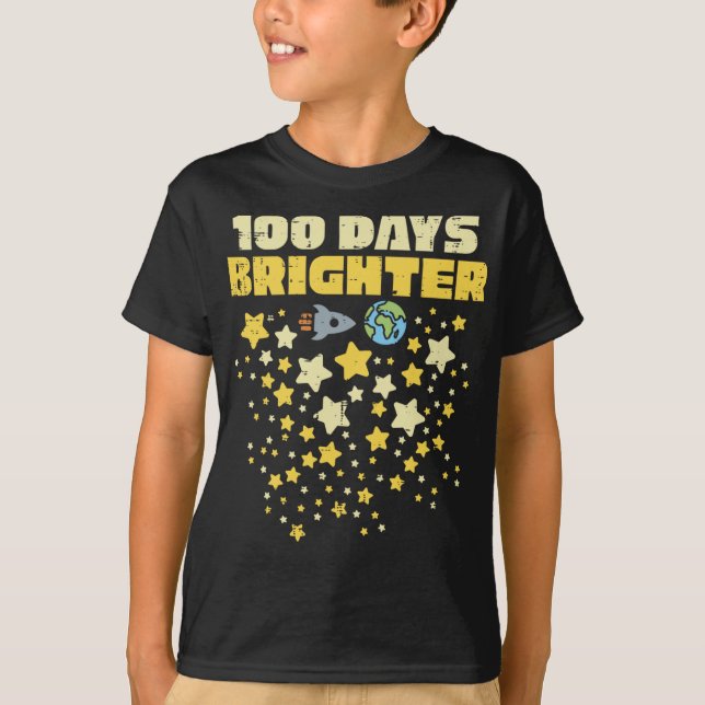 T-shirt Chemise à manches longues 100 jours plus brillante (Devant)
