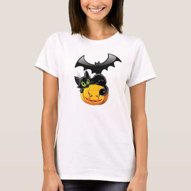 T-shirt Chemise à manches longues à fleur Bella pour femme (Devant)