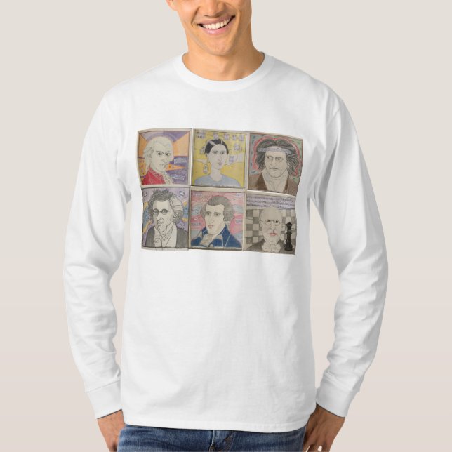 T-shirt Chemise à manches longues avec art original par To (Devant)