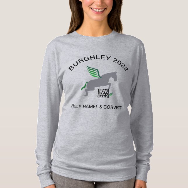 T-shirt Chemise à manches longues Burghley 2022 (Devant)