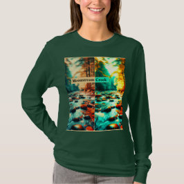 T-shirt Chemise à manches longues inspirée de la nature de