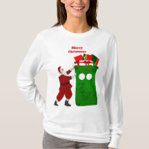 Chemise à manches longues Joyeux Noël
