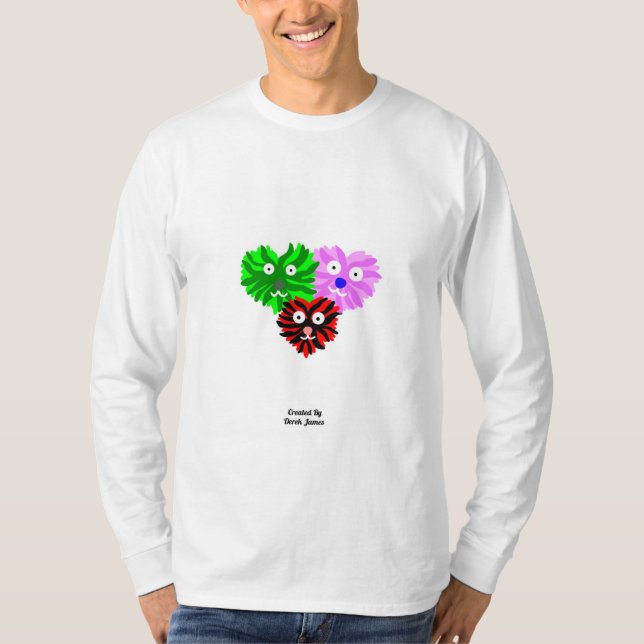 T-shirt Chemise à manches longues pour hommes (Devant)