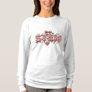 T-shirt Chemise à manches longues STEM Noël