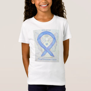 T-Shirt Chemise à ruban pour la sensibilisation au cancer