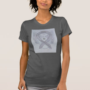T-shirt Chemise à ruban pour la sensibilisation des enfant